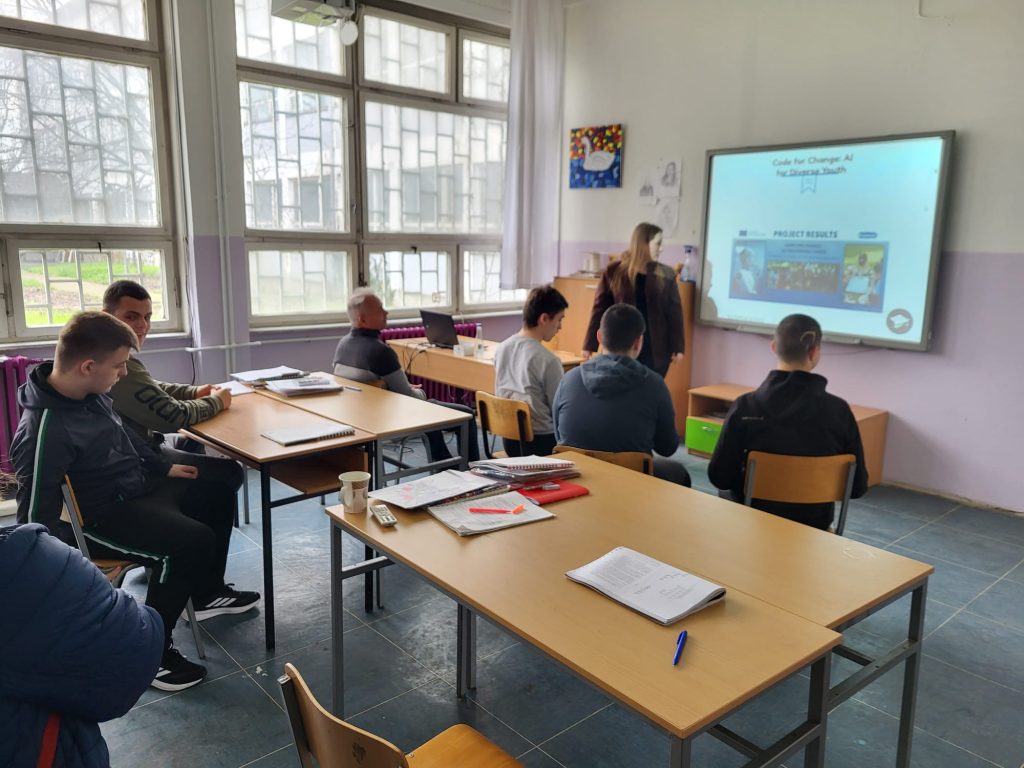 Реализирана дисеминација во рамки на проектот „Code for Change: AI for Diverse Youth“